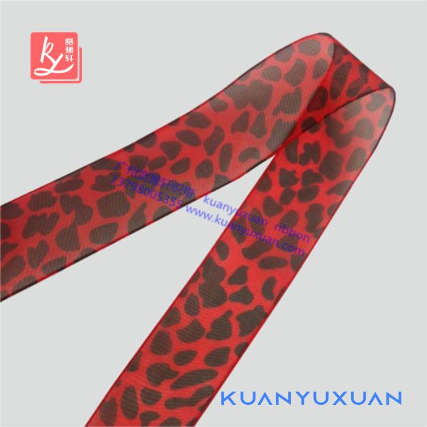 雪紗帶印刷(雪紡紗絲帶)